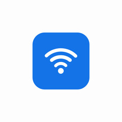 wifi connection icon sign vector
