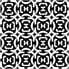 Abstract texture for fabric print, card, table cloth, furniture, banner, cover, invitation, decoration, wrapping. Seamless repeating pattern.  Black and white color. Carpet pattern texture.