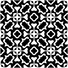 Abstract texture for fabric print, card, table cloth, furniture, banner, cover, invitation, decoration, wrapping. Seamless repeating pattern.  Black and white color. Carpet pattern texture.