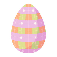 Easter egg pattern easter design vector