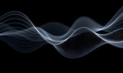 Illustration of a metal chain link fence with barbed wire and textured wire pattern in black and steel tones