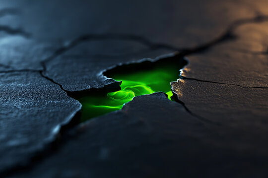 Radiation Unleashed: The Cracked Warning