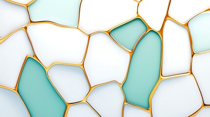 Modern aqua aesthetic