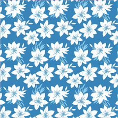 Floral pattern background vector illustration