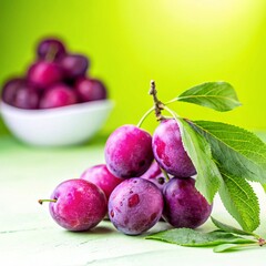 Vibrant Plum Artwork