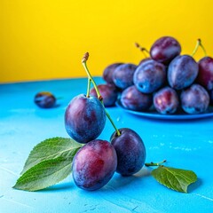 Vibrant Plum Artwork