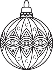 Obraz premium Black and white silhouette floral design xmas, celebration decoration ornamemt elements in white background vector illustrator 