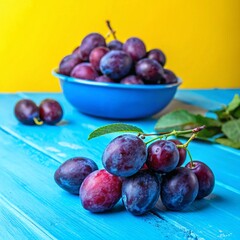 Fototapeta premium Plum Delight Abstract Artwork