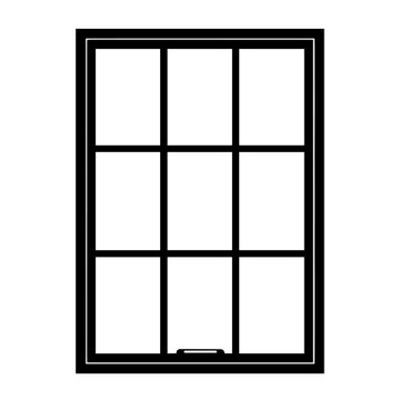 Window illustration minimalist simple vector