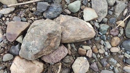 stones in the river