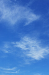 Fototapeta premium White clouds in blue sky