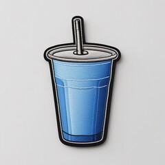 Glass, Soft drink, Plastic cup, Snack, Red, Glass Patch, Watch movie, Patch,
