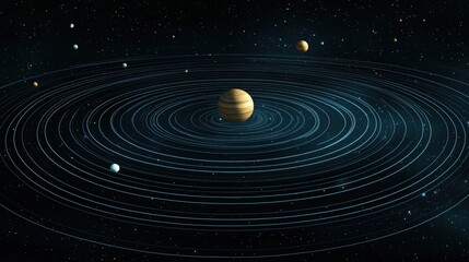 Obraz premium Concept of vastness and wonder, as it captures the beauty