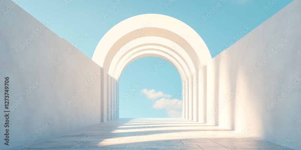 Aufkleber Hypnotic Digital Realm Futuristic Data Center Design with LED Illuminations and Cooling Systems - Cutting-edge Tech Content for Cloud Infrastructure Optimization