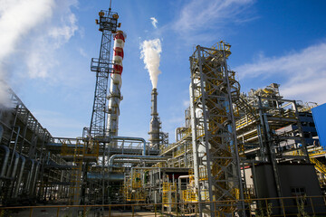 Shymkent Oil Refinery, PetroKazakhstan Oil Products LLP, one of the three leading oil refineries in Kazakhstan.