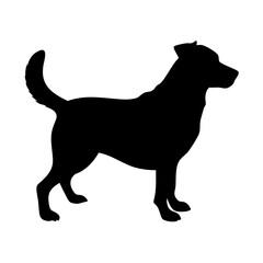 Free Download: High-Quality Dog Silhouette Vector