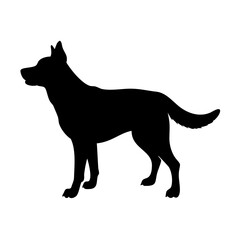 Perfect Dog Vector Silhouette for Design Enthusiasts