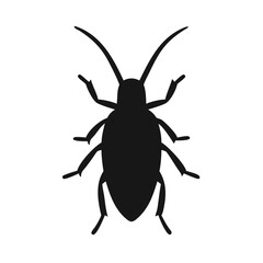 Customizable Cockroach Silhouette Vector Art for Projects"