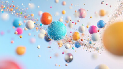 Molecule. Chemicals, micro and macronutrients. Periodic table of Mendeleev. Microelements necessary for humans. 3d render.