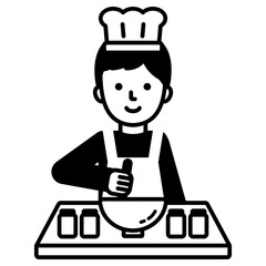 요리사 아이콘