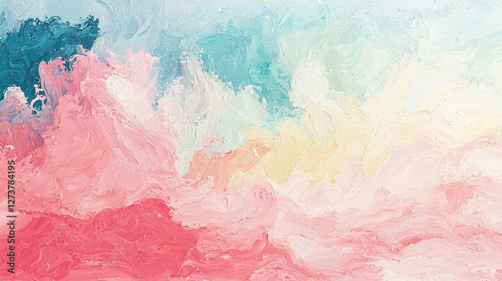 Poster generative ai brings to life a background that showcases a dynamic, multi-colored gradient wave desi