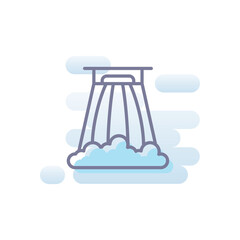 Hydrolical Plant vector icon