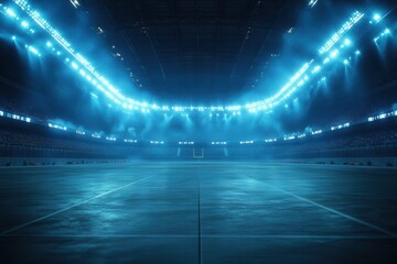 Sporty backdrop for Super Bowl Sunday. Generative Ai