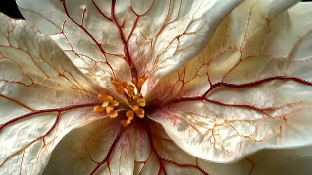 close up of a cactus flower