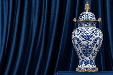 An electric lamp, complete with a lampshade, rests on a table in the home, forming part of the interior and equipment, and is a key component of the house's lighting