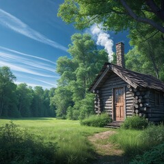 house in the forest