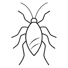 Modern Aphid Line Art