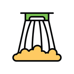 Hydrolical Plant vector icon