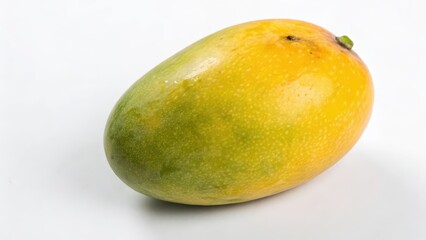 Ripe Mango on White Background
