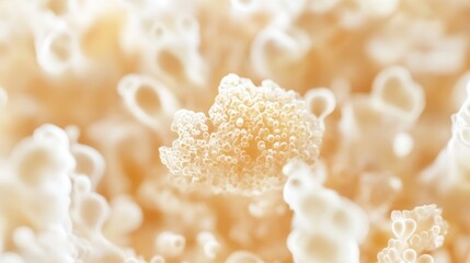 A close-up view of amyloid plaques in the brain, showcasing deposits around neurons. Featuring Alzheimer's disease