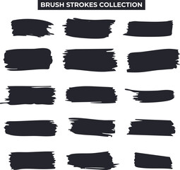 Collection of Brush Strokes  for Artistic Inspiration and Creative Projects