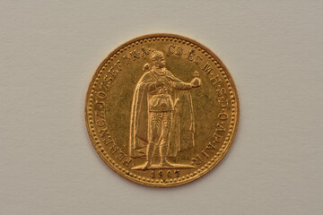 10 Kronen 1907 KB Ungarn Franz Joseph I. (1848-1916) 
