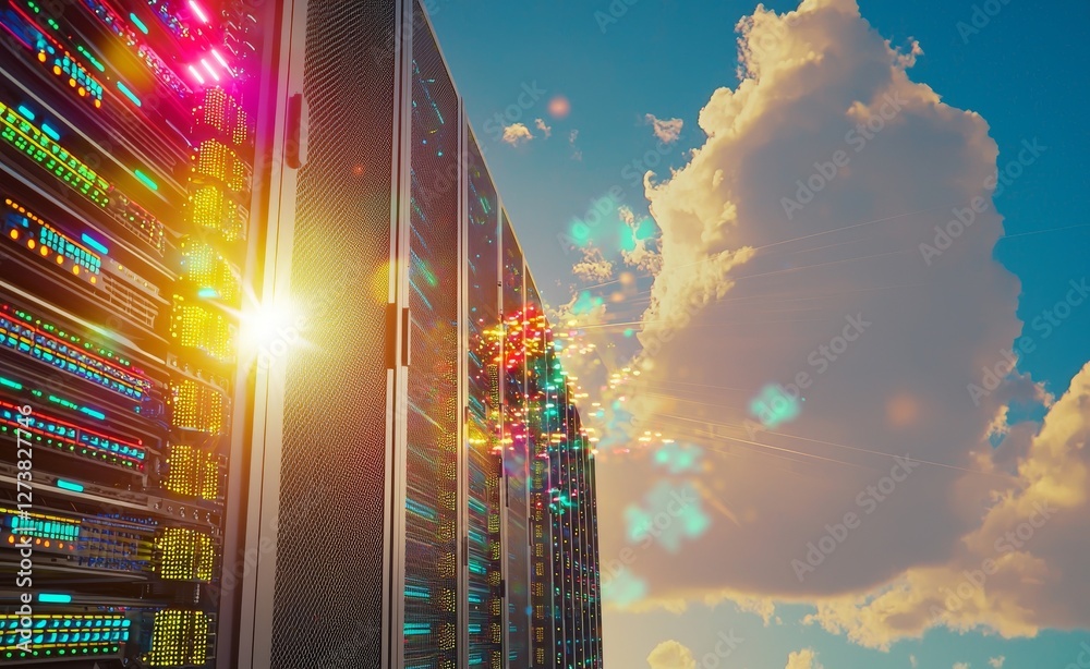 Poster a datacenter's cloud-based computing conceptual framework