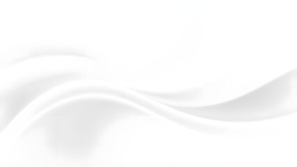 Obraz premium Soft white waves create a smooth, floral textured backdrop