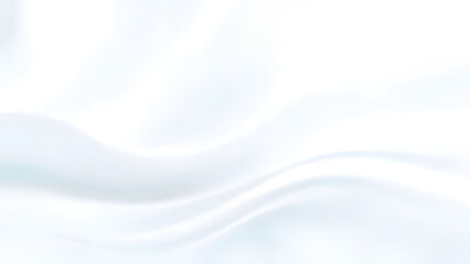 Fototapeta premium Soft white waves create a smooth, floral textured backdrop