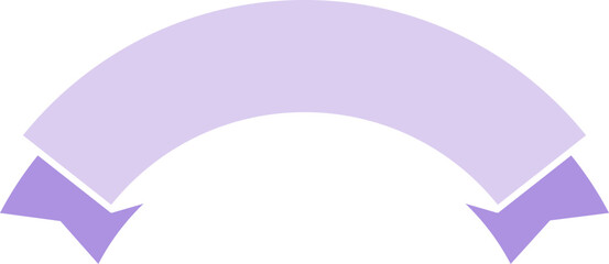 Soft Purple Pastel Ribbon