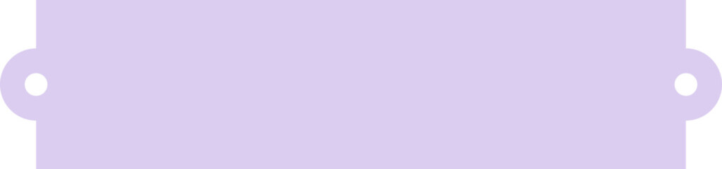 Soft Purple Pastel Ribbon