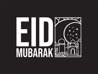 Naklejka premium Eid mubarak background for raya event colorful 