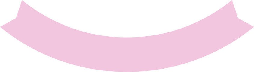 Soft Pastel Pink Ribbon