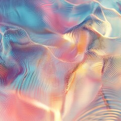 abstract background Concept. Abstract Colorful Wavy Lines Digital Art.