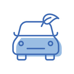 Green Car vector icon