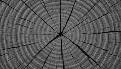 Obraz premium Wooden tree ring analysis forest image natural environment close-up structure