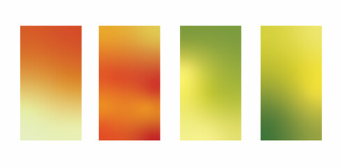 Obraz premium set of abstract background with beautiful gradation color, colorful background for poster flyer banner backdrop.vertical banner.cool fluid background vector illustration