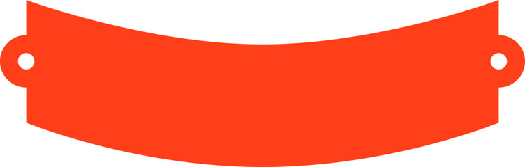 Obraz premium Red Ribbon Banner