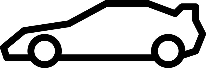 Obraz premium racing car icon