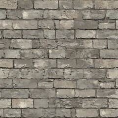 Obraz premium Textured gray brick wall urban setting high-resolution image industrial environment close-up view visual texture exploration